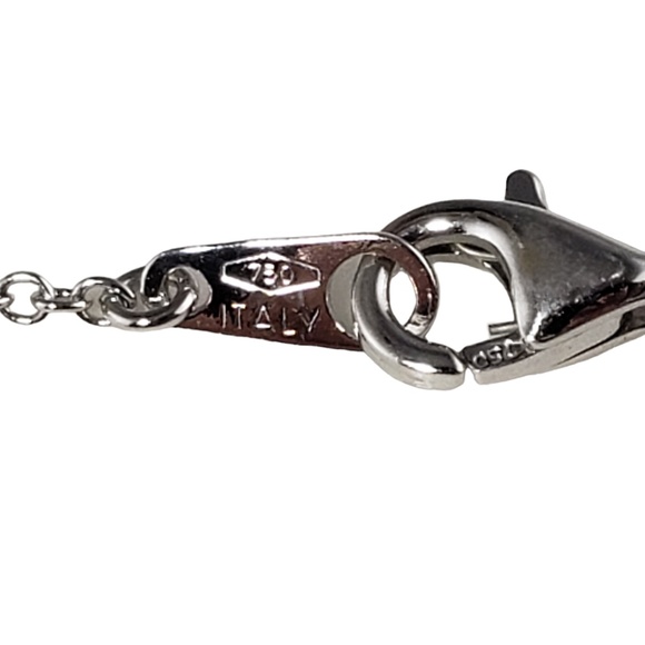 Vintage 18 Karat Two Tone Gold and Diamond Pendant Necklace #13561 - Picture 5 of 7